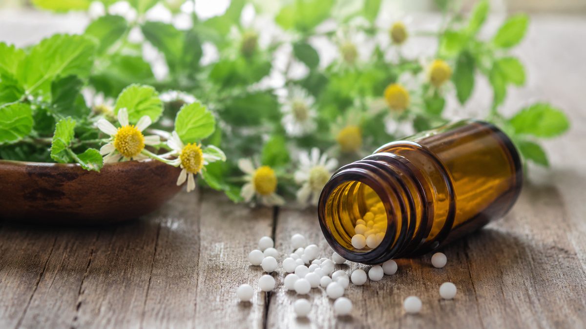 What is an example of a homeopathic remedy?